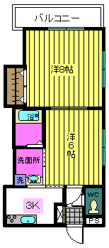 佐世保市中心部 構造:鉄骨造
