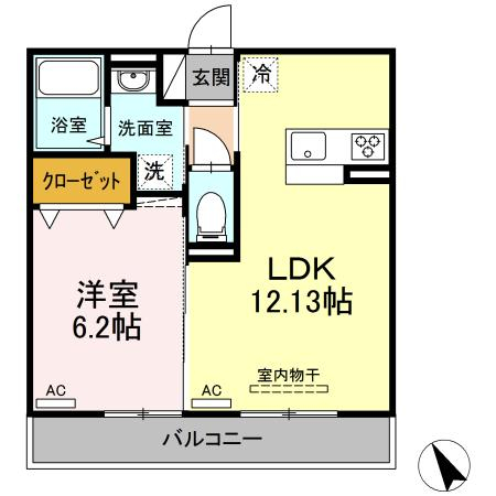 佐世保市中南部 構造:軽量鉄骨造