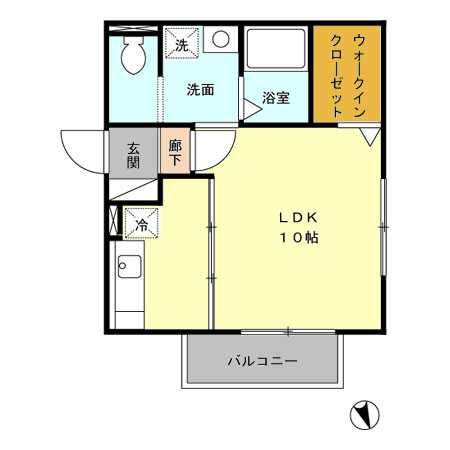 佐世保市南部 構造:軽量鉄骨造