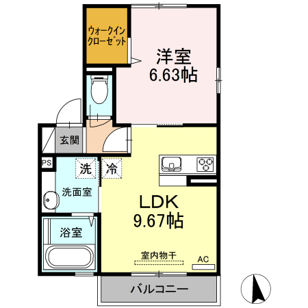佐世保市中南部 構造:軽量鉄骨造