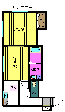 佐世保市中心部 構造:鉄骨造