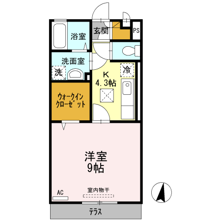 佐世保市西部 構造:軽量鉄骨造